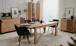 Ausziehbarer Esstisch 160 - 215 x 90 cm Bergen