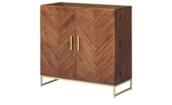 Barschrank aus Massivholz Calatria