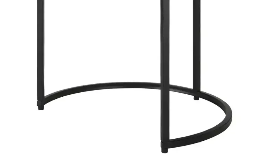 Beistelltisch-Hocker-Set