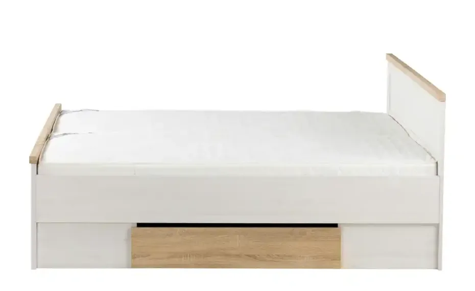 Bett mit 2 Nachtkommoden Luca