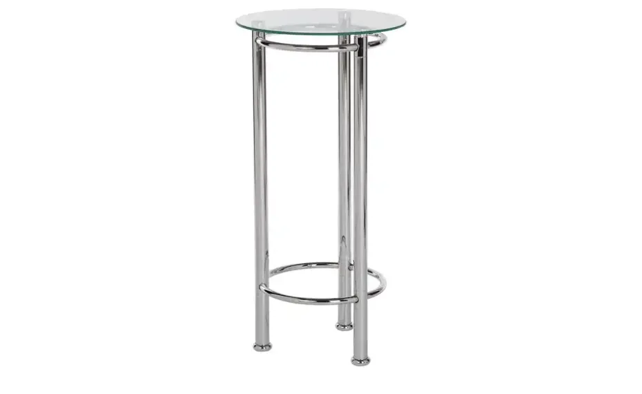 Blumensäule Metall Glas Fanes