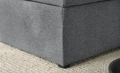 Boxspringbett mit Matratze und Topper, H3 Duke