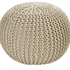 como Strickpouf