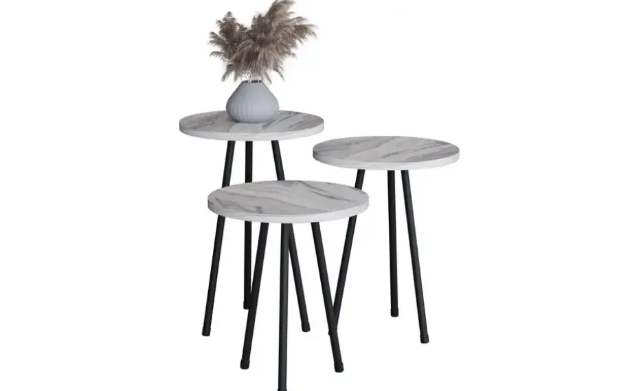 Couchtisch 3er-Set Ribatejo