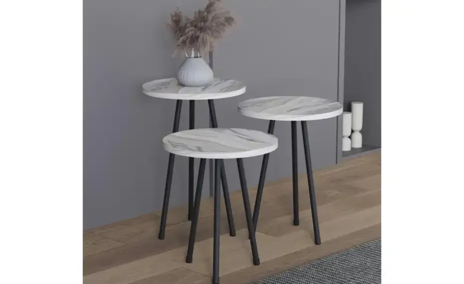 Couchtisch 3er-Set Ribatejo