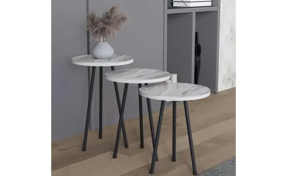 Couchtisch 3er-Set Ribatejo