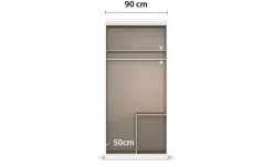 Drehtürenschrank Ella