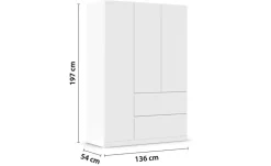 Drehtürenschrank Joel