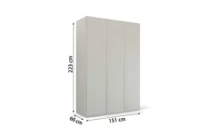 Drehtürenschrank Purisma