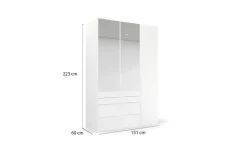 Drehtürenschrank Purisma