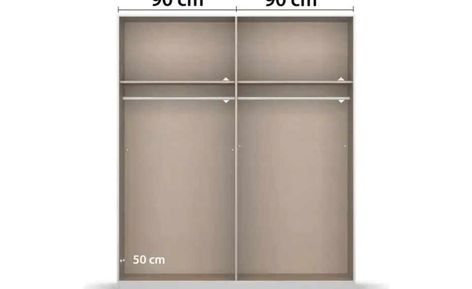 Drehtürenschrank Skyla
