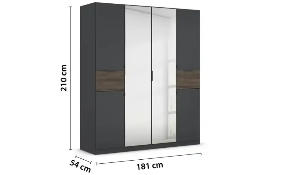 Drehtürenschrank Ticao