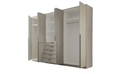 Drehtürenschrank 6-türig, Cashmere, mit Einlegeböden Arnis