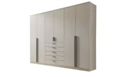 Drehtürenschrank 6-türig, Cashmere, mit Einlegeböden Arnis