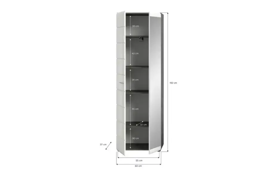 Garderobenschrank Salsa