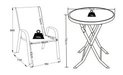 Gartenmöbel-Set