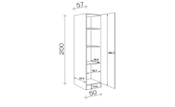 Geschirrschrank Ens