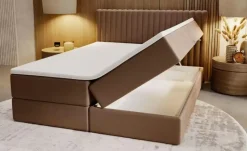 GrainGold Boxbett mit Stauraum Marbella