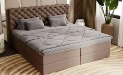 GrainGold Boxbett mit Stauraum Bergamo
