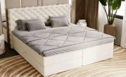 GrainGold Boxbett mit Stauraum Bergamo