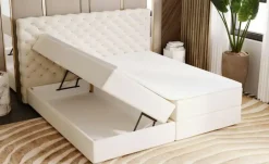 GrainGold Boxbett mit Stauraum Bergamo