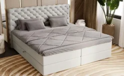 GrainGold Boxbett mit Stauraum Bergamo