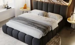 GrainGold Polsterbett Cloud Bouclé-Stoff