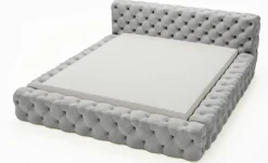 GrainGold Polsterbett Glamour, mit Stauraum Palini