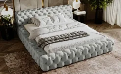 GrainGold Polsterbett Glamour, mit Stauraum Palini