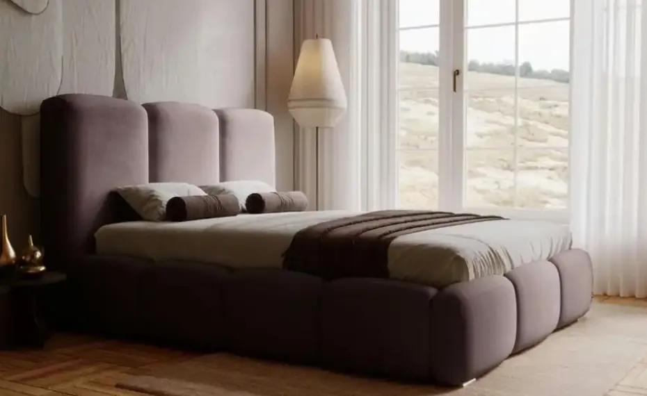 GrainGold Polsterbett mit Stauraum Bubble