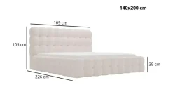 GrainGold Polsterbett mit Stauraum Twist