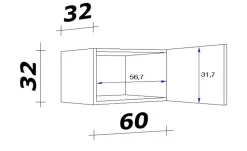 Hängeschrank Ede