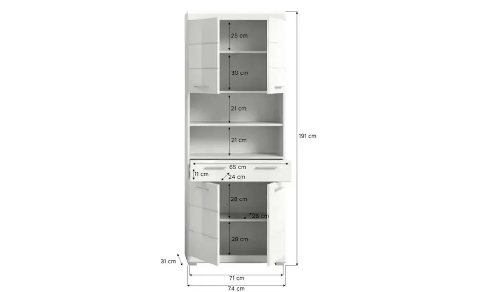 Hochschrank Schloonsee