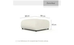 Hocker Zanzibar