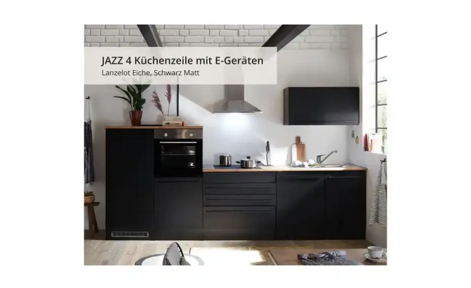 Küchenzeile mit E-Geräten