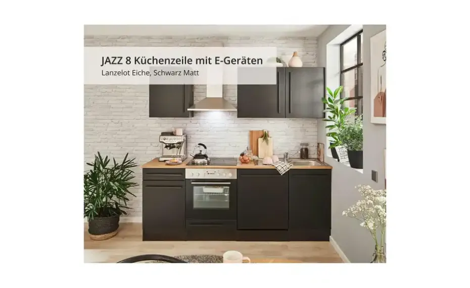 Küchenzeile mit E-Geräten