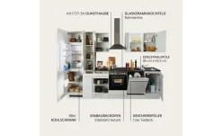 Küchenzeile mit E-Geräten