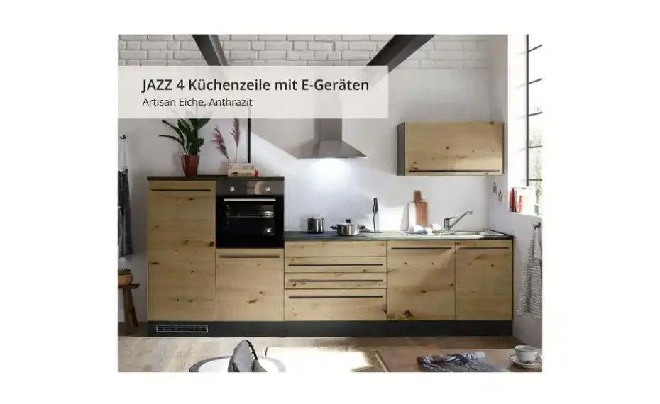 Küchenzeile mit E-Geräten