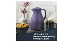 KHG Isolierkanne 1 l marineblau Anton