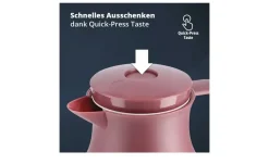 KHG Isolierkanne 1 l rot Anton