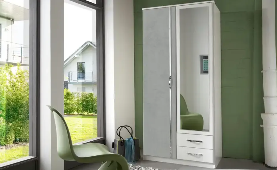 Kleiderschrank Duo