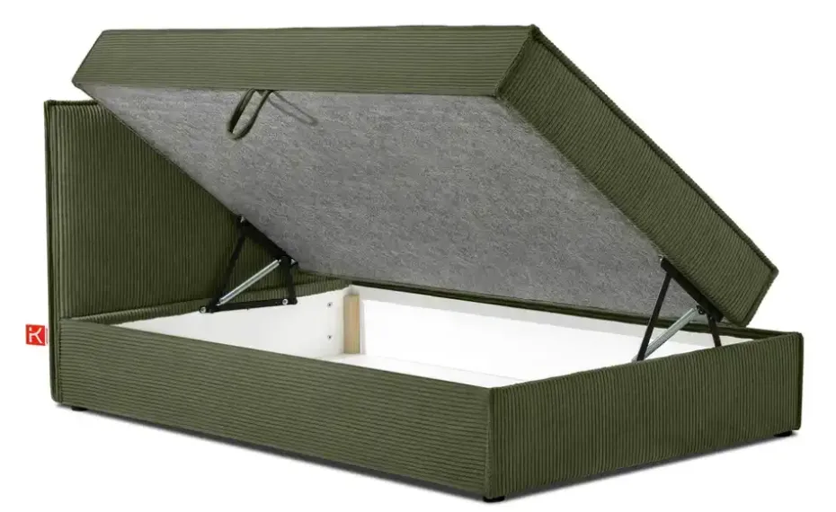 KONSIMO Boxbett mit Stauraum, H2 Roti