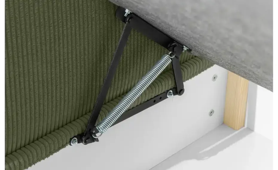 KONSIMO Boxbett mit Stauraum, H2 Roti