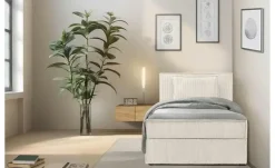 KONSIMO Boxbett mit Stauraum, H2 Roti