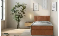 KONSIMO Boxbett mit Stauraum, H2 Roti