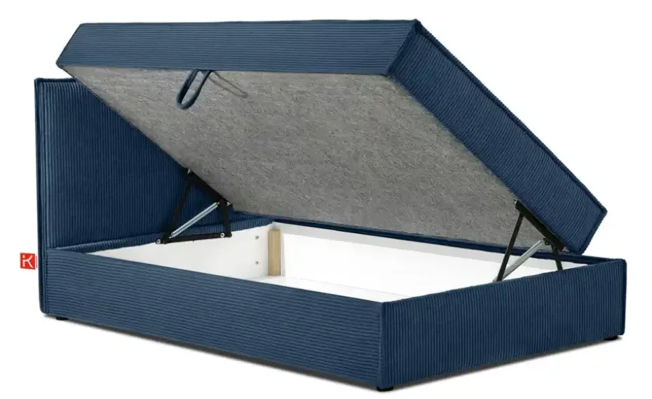 KONSIMO Boxbett mit Stauraum, H2 Roti