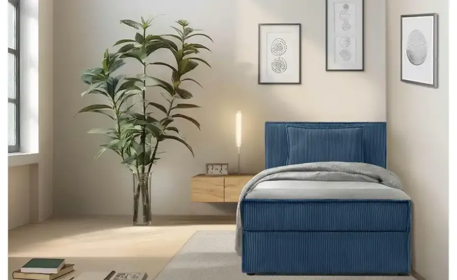 KONSIMO Boxbett mit Stauraum, H2 Roti