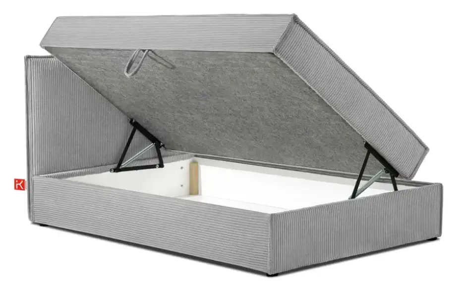 KONSIMO Boxbett mit Stauraum, H2 Roti