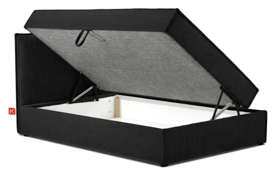 KONSIMO Boxbett mit Stauraum, H2 Roti