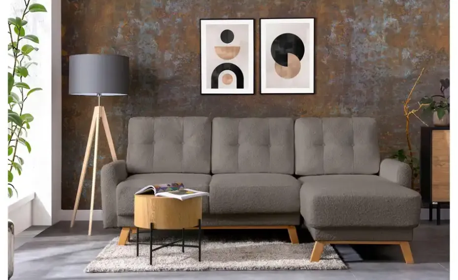 KONSIMO Ecksofa Visna